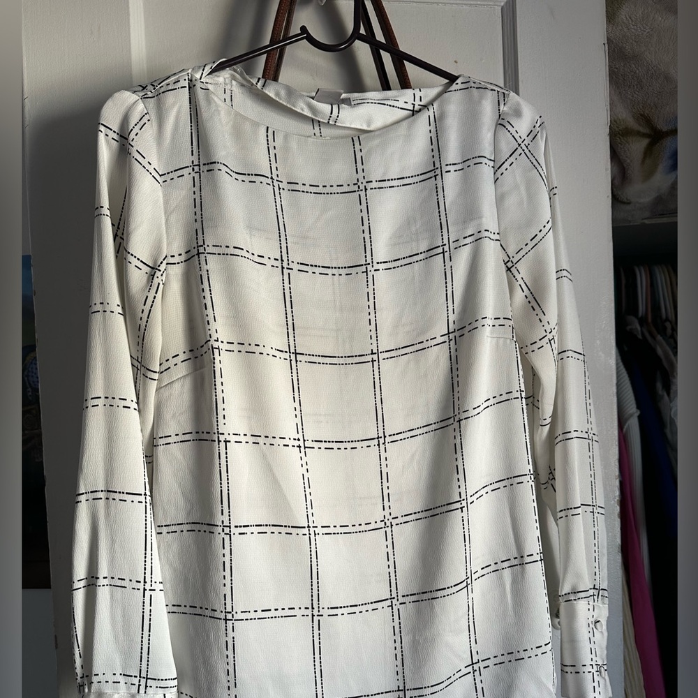 H&M satin blouse